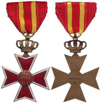 Kruis voor trouwe brandweerdienst