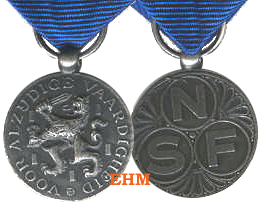 Vaardigheidsmedaille NSF in zilver