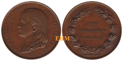 Erepenning voor menslievend hulpbetoon, type 6