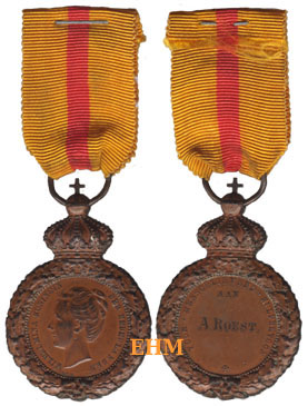 Erepenning voor menslievend hulpbetoon, type 7