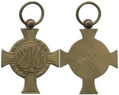 Onbekend kruis van de Vrijwillige Burgerwacht Utrecht